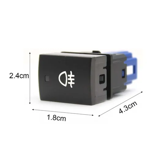 Imagen 2 del producto Accesorios para automóviles, botón pulsador DRL para maletero, encendido y apagado musical, interruptor de suministro, accesorio para Nissan KICKS SYLPHY 2019 2020 2021