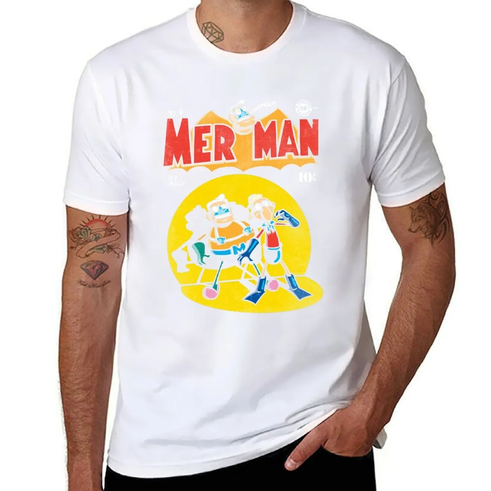 Mer Man T-Shirt Man…