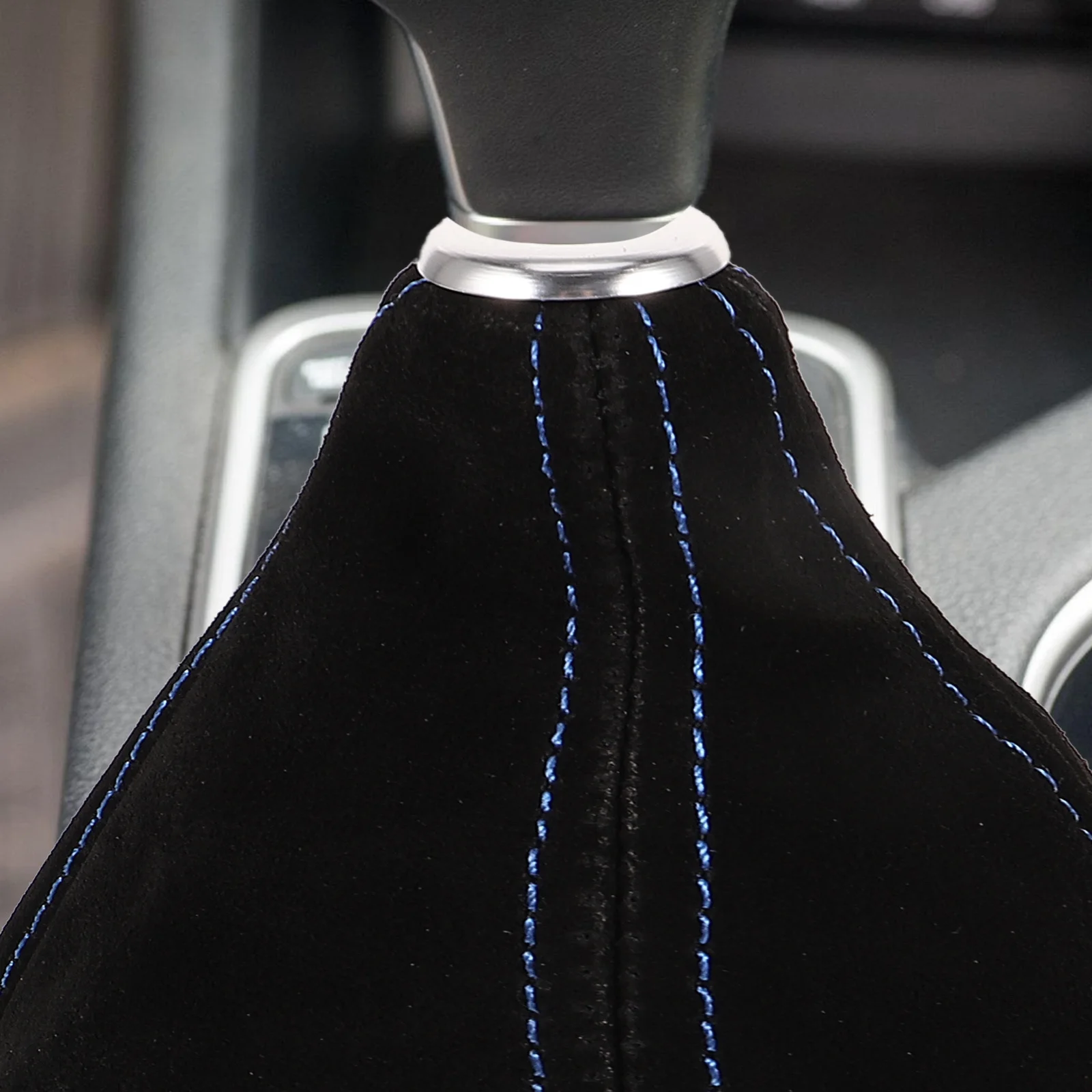 

1pcs Car Gear Shift Knob Cover Universal Auto Interior Accessory Durable Soft Touch For Automatic Vehicles Automotive Gear