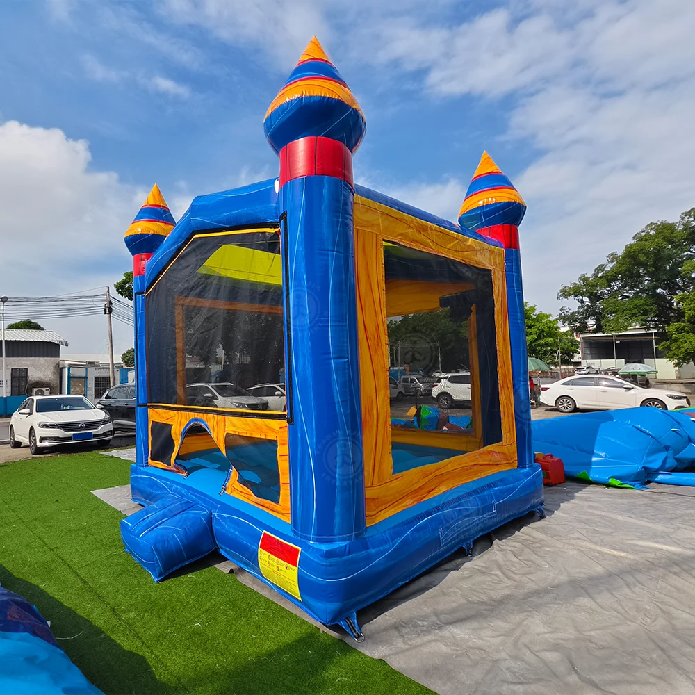 13X13ft Commercial Inflatable Castle Marble Inflatable Children Adult Bounce House Party Rental