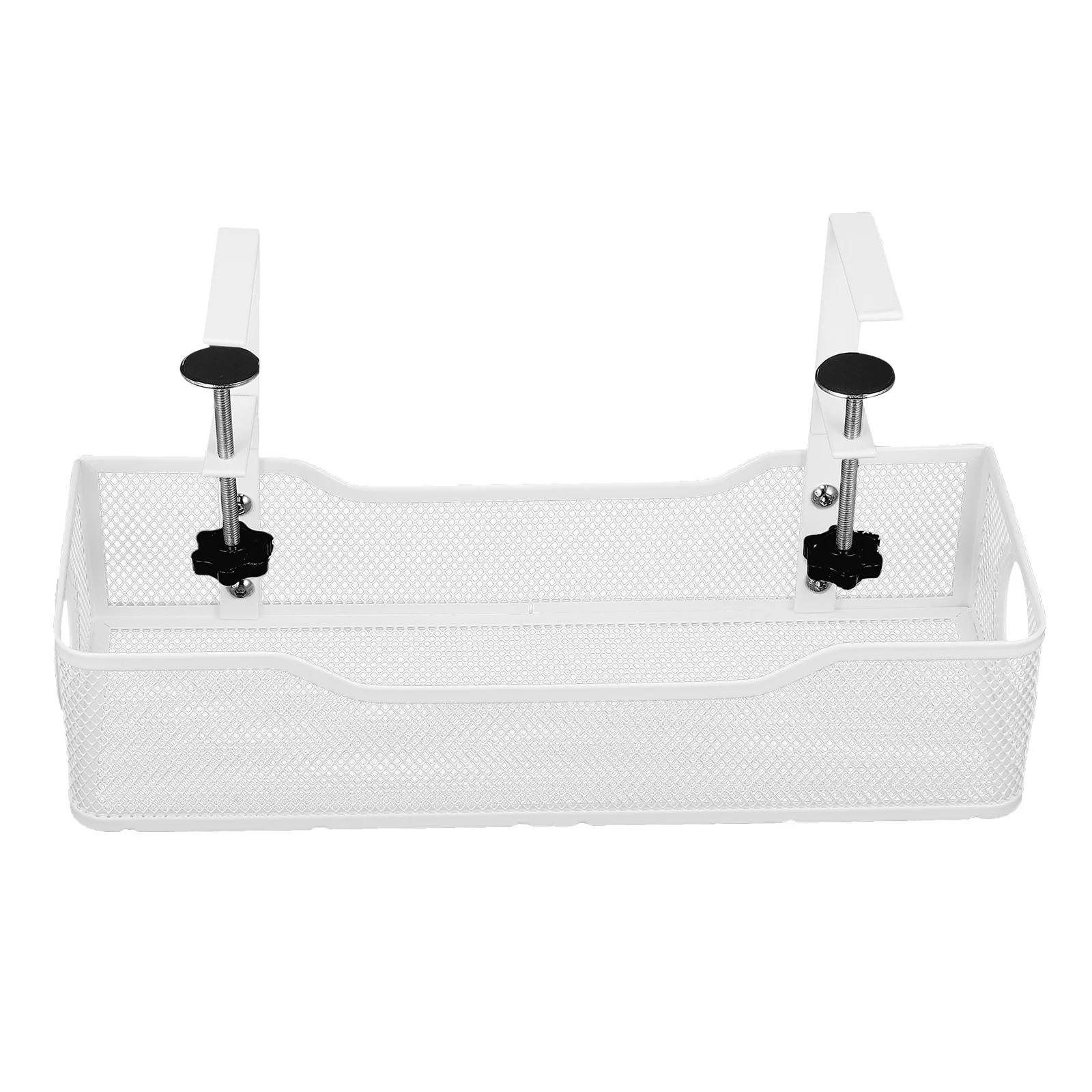 

1 Set Under Desk Tray Cable Basket For Wire Organizer Metal Cord Management Rack Desktop Cord Keeper Under Desk Storage Solution