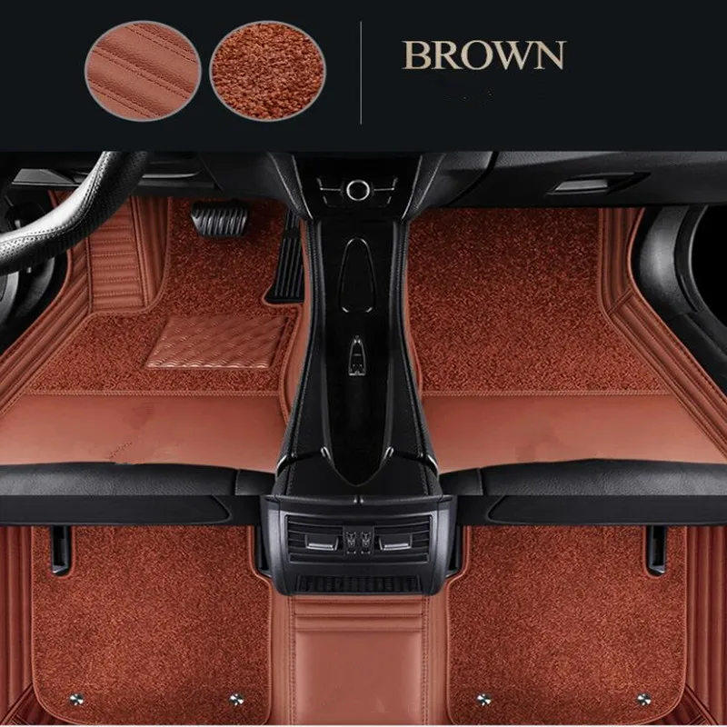 

Высочайшее качество, специальные автомобильные коврики на заказ для Mercedes Benz CLA 45 AMG 2025-2020 X118 C118, двухслойные ковры для CLA45 2023