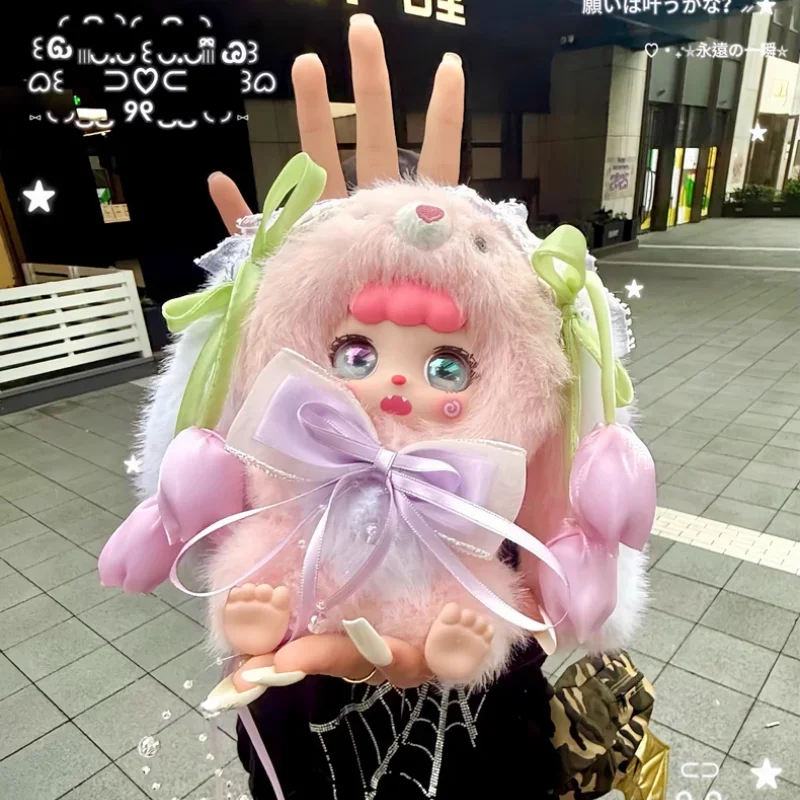 حقيقي Kebidou 100% ليتل كريمي الأرنب سلسلة الفينيل أفخم صندوق أعمى لعبة عصرية اليدوية جمع عيد ميلاد هدية الكريسماس