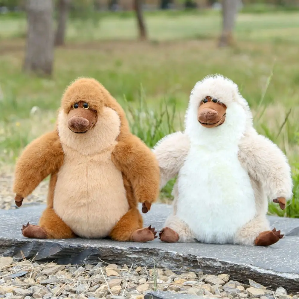 

PP Cotton Long Nosed Monkey Plush Toys Fluffy Soft Stuffed Monkey Doll Handmade Ins Monkey Animal Plush Doll Birthday Parties