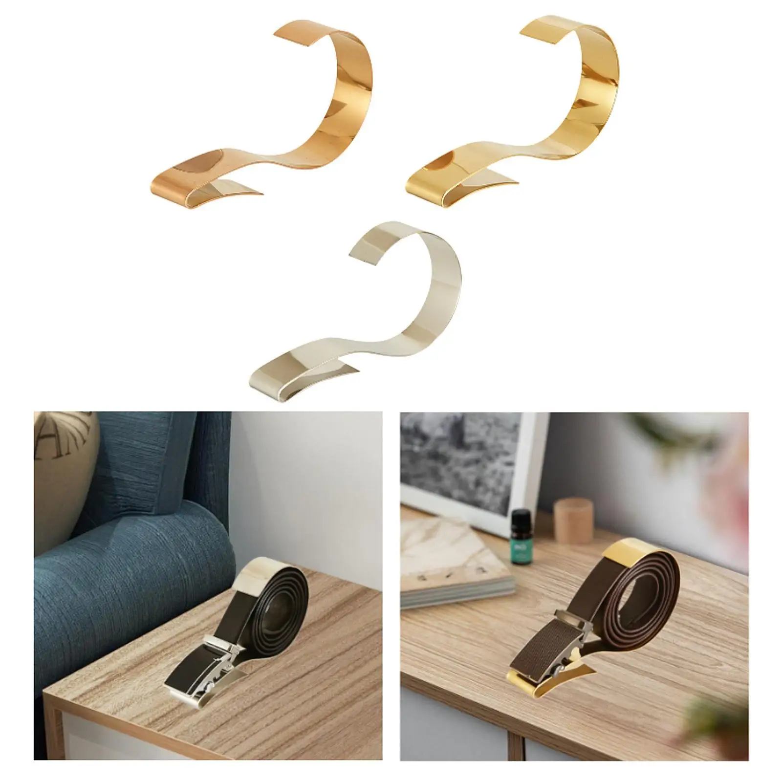 Belt Waistband Stand Shelf Belt Display Rack for Bedroom Store Display Props