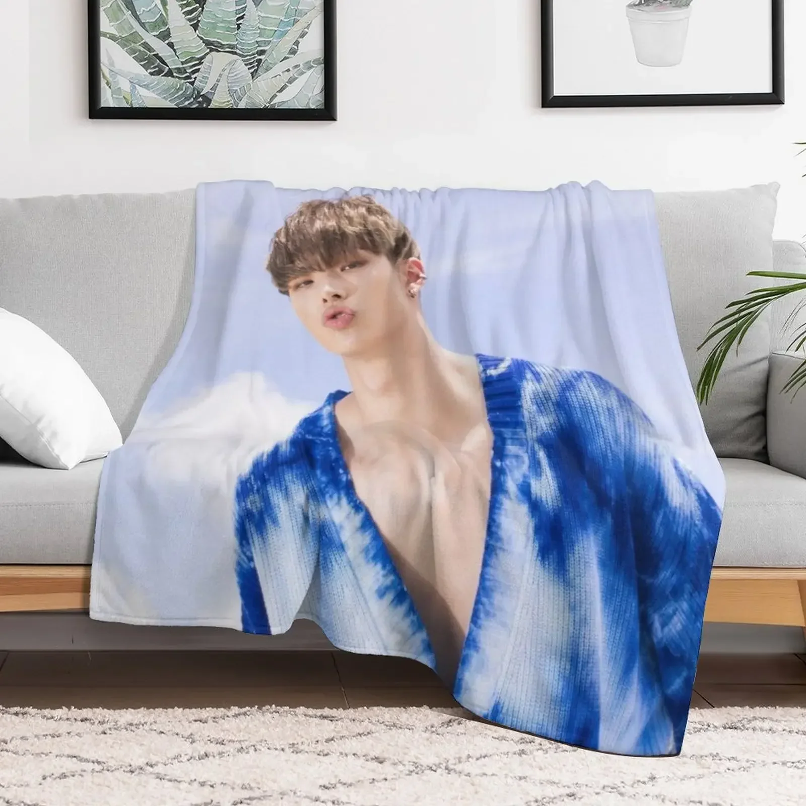 Ateez Mingi Throw Blanket Blankets For Baby Shaggy Furry Bed Fashionable Blankets