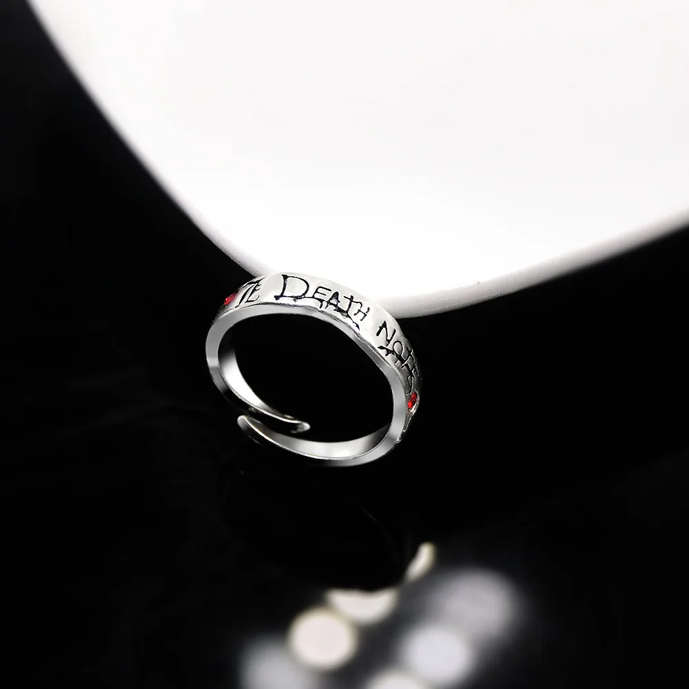 Brdwn Death Note Yagami Light Cosplay Zinc Alloy Sword Halloween Ring image 5