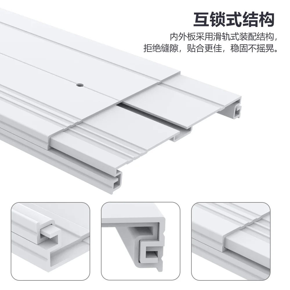 Retractable window sealing windshield, round interface set accessories