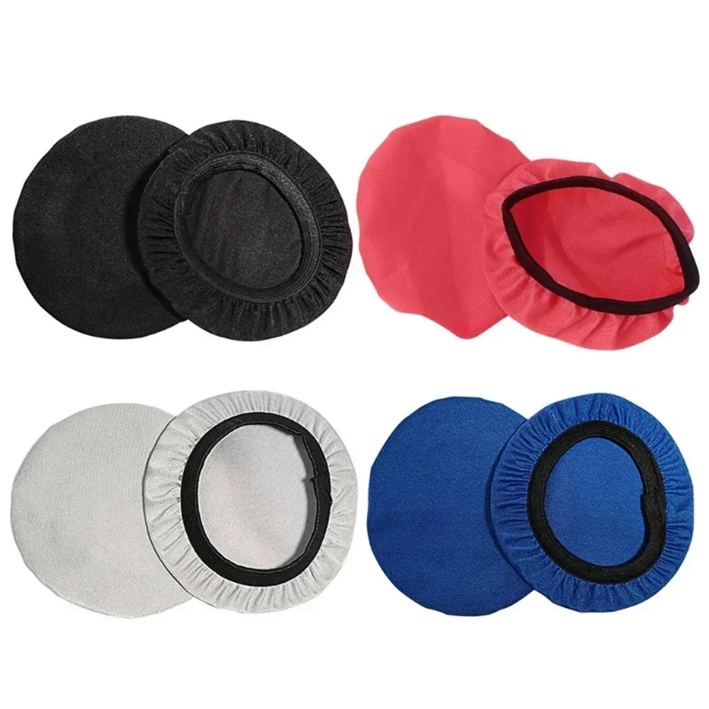 Universal Fit Headphones Hygienic Soft Earpad Covers Reusable Universal Dust Proof Elastic Headphones Absorbs Sweat