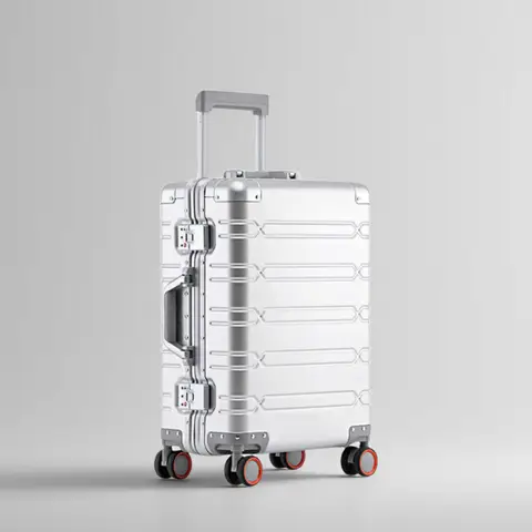 कोलेनारा 29 इंच केबिन सूटकेस, सभी एल्युमीनियम मैग्नीशियम मिश्र धातु ट्रॉली केस, बिजनेस बोर्डिंग बॉक्स 20"24" पुरुषों का रोलिंग सामान 10 best sales व्यावसायिक सामान - №4