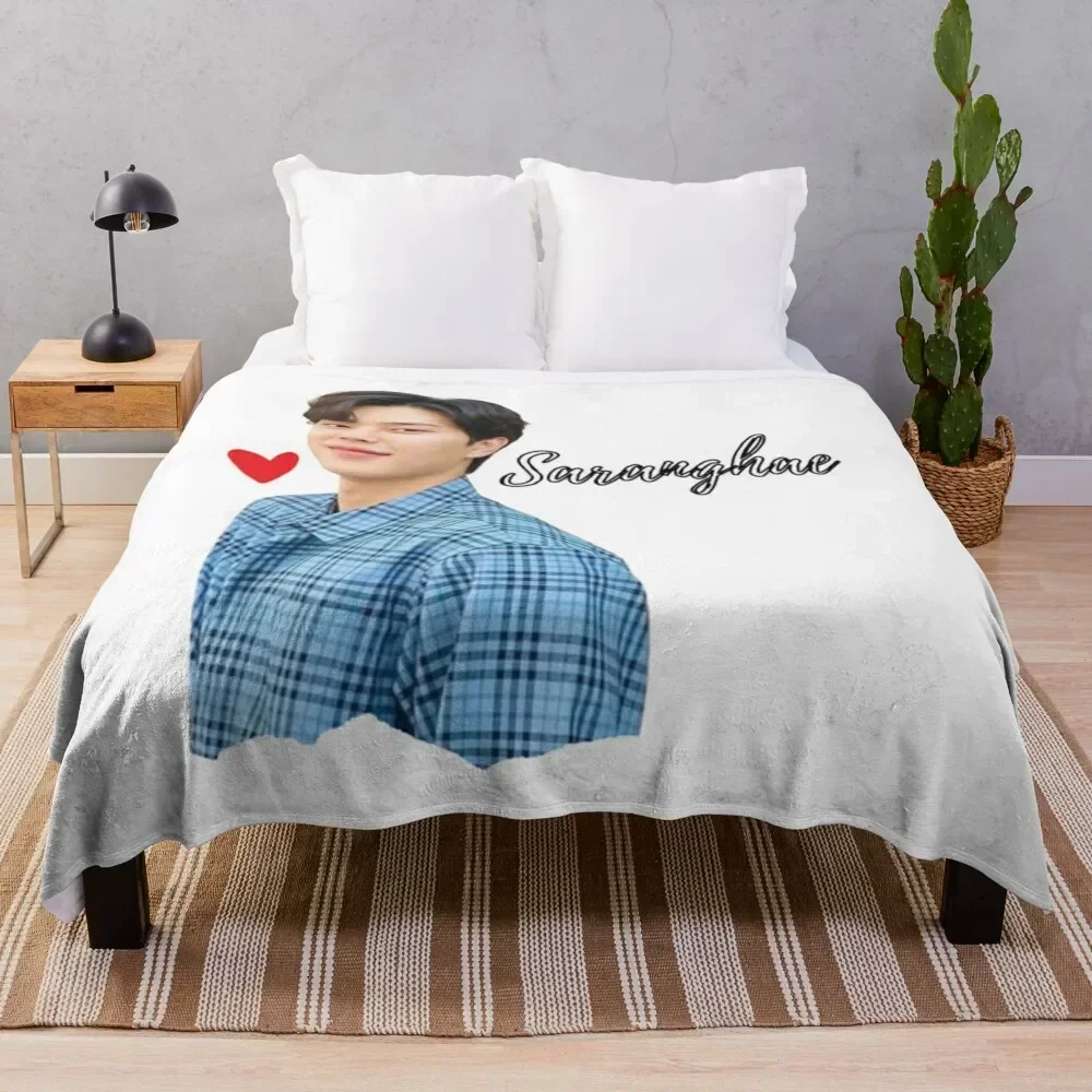 

Song Kang Saranghae Love Alarm T-ShirtSong Kang -  - saranghae - Love Alarm Throw Blanket Thins Bed Fashionable Blankets