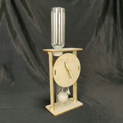 Water drop clock ancient timing instrument scientific experiment technology small production maker research after class