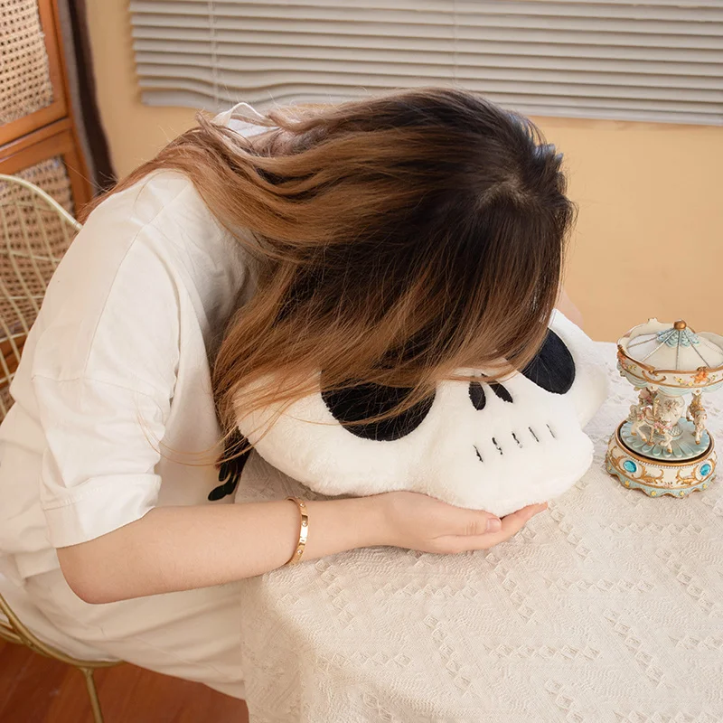 Creative Simulation Of Skull Bones Plush Toys Soft Plush Pillows Funny Dolls Halloween Decorations