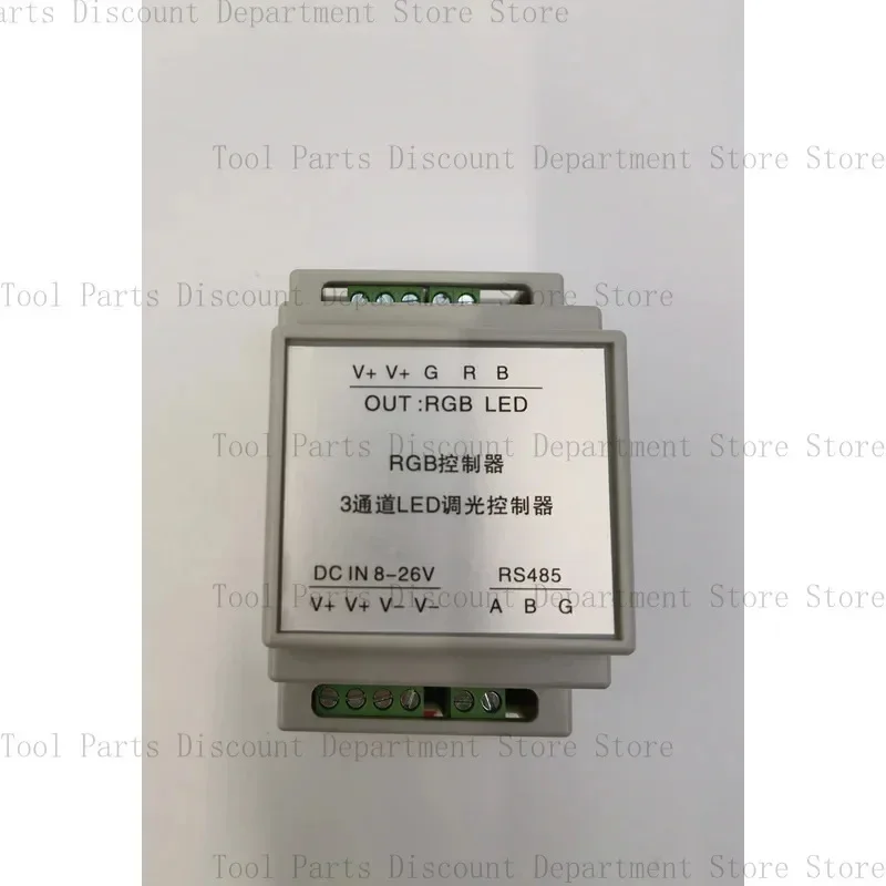 MODBUS Full-Color With RS485 LED Dimming WS2811 Pipeline Lamp RGB Controller