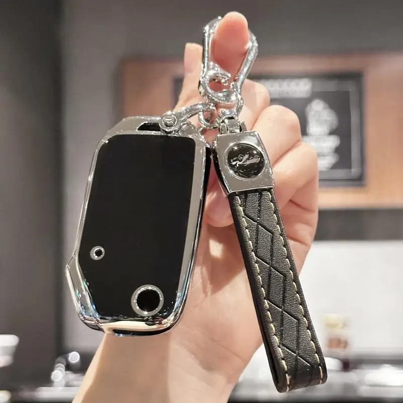 Key FOB Cover For KIA Sportage R GT Stinger GT Sorento Ceed CD Cerato Forte 2018 2019 Car Key Case Cover