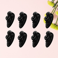 8Pcs Car Cable Management Self Adhesive Cord Clips Dashboard Wire Organizer Adjustable Cord Holder for USB Audio Headphones