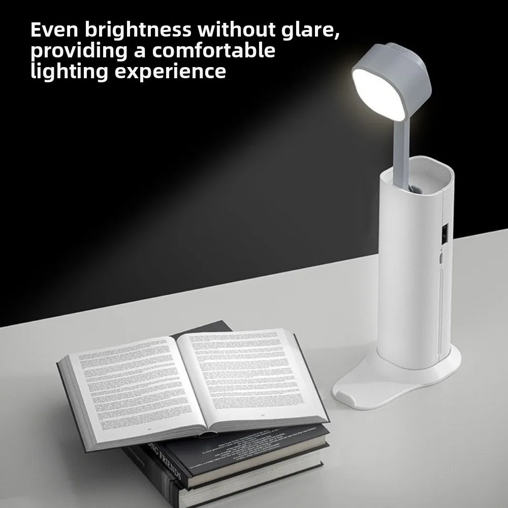 

Eye Protection Foldable Desk Lamp Strong Light Bright Enough Reading Table Lamp with Flashlight Foldable LED Night Light