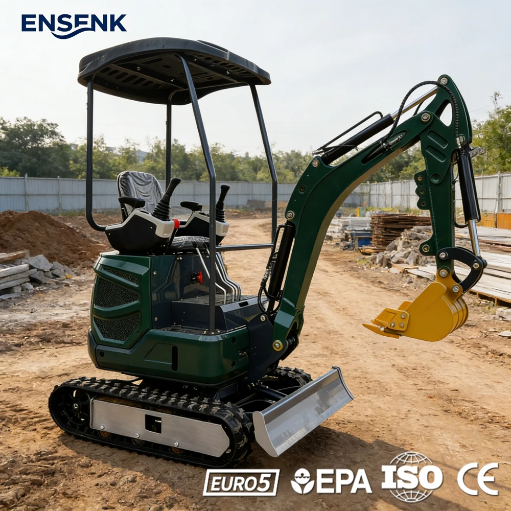 

Mini Excavator 0.8Ton 1.7Ton Construction 1.8Ton 3.0Ton Kubota Engine EPA Euro 5 CE Multifunctional Digger Fast Delivery