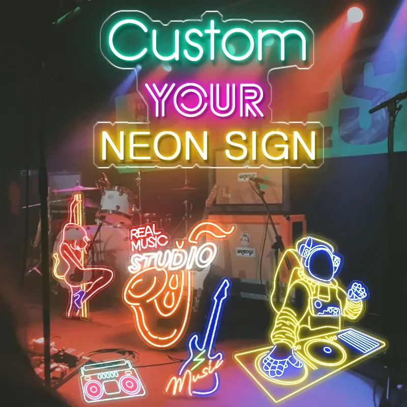 Led Custom Neon Sign Logo Letreros Neon Led Sign Light Shop Name Outdoor Logo Custom Led Neon Sign Custom Logo Car