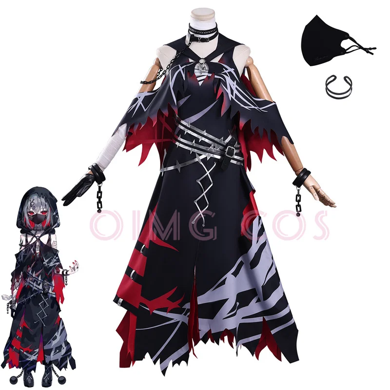 

Magical Girl Witch Trial Shitou Arisa Cosplay Costume Adult Carnival Uniform Anime Halloween Party Women Costumes Game