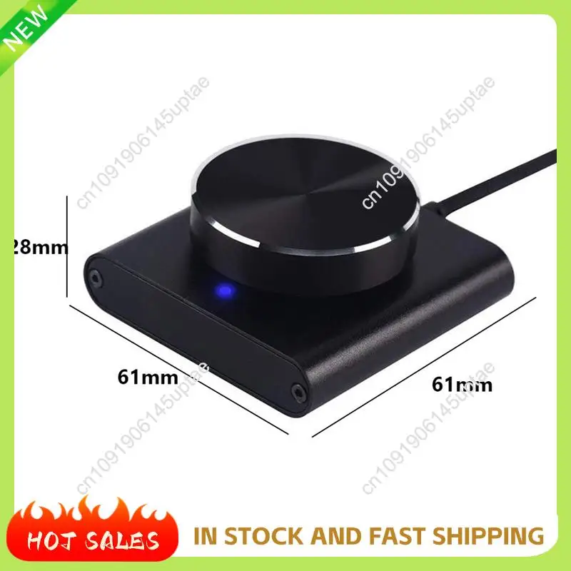 N88R 2X USB Volume Control Lossless PC Computer Speaker Volume Controller Knob Adjuster Digital Control With One Key Mute