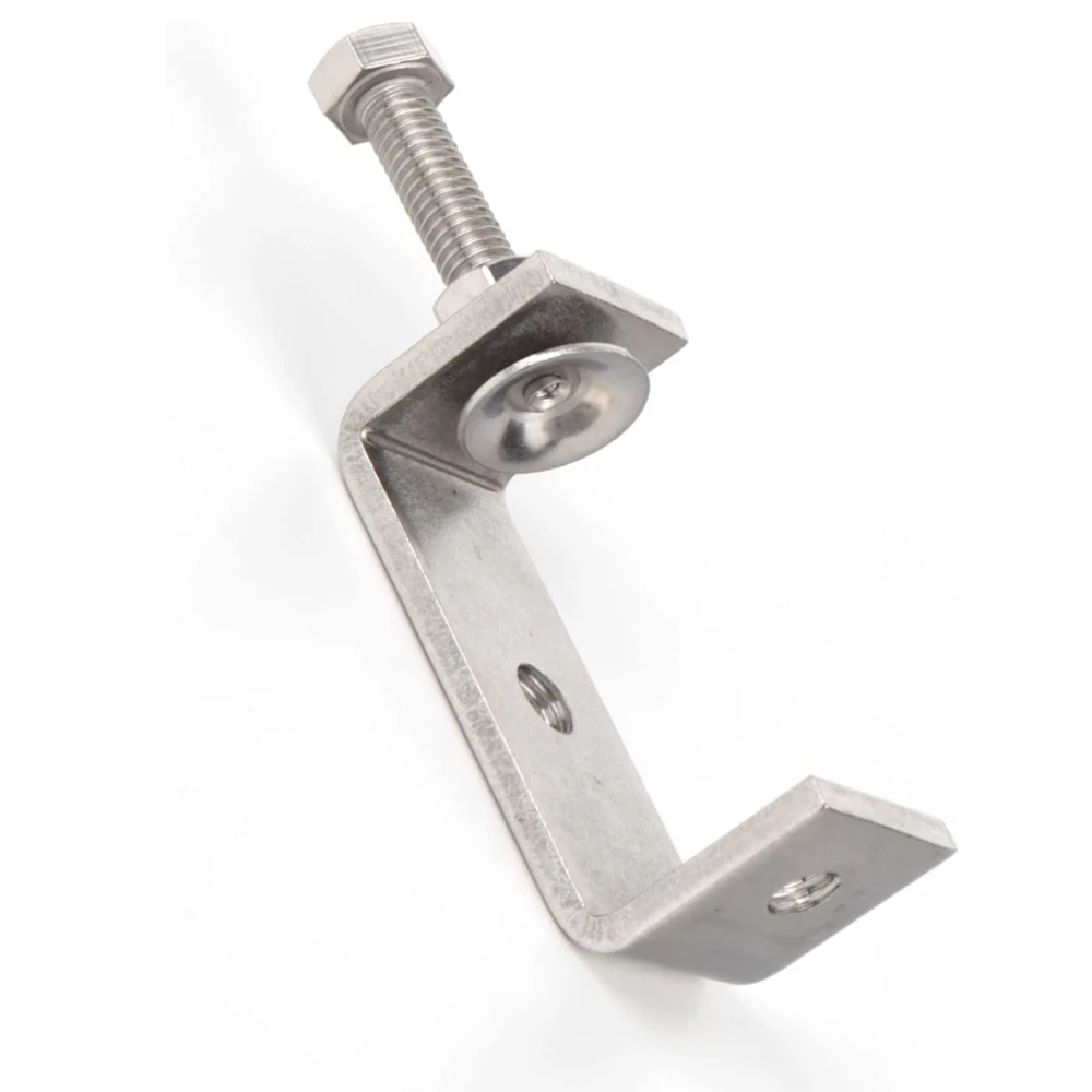 Sonny Brook Hams 2 pezzi morsetto a C in acciaio inossidabile 304 65MM morsetto a C per carichi pesanti lavorazione del legno morsetto tigre morsetto a ganascia larga regolabile