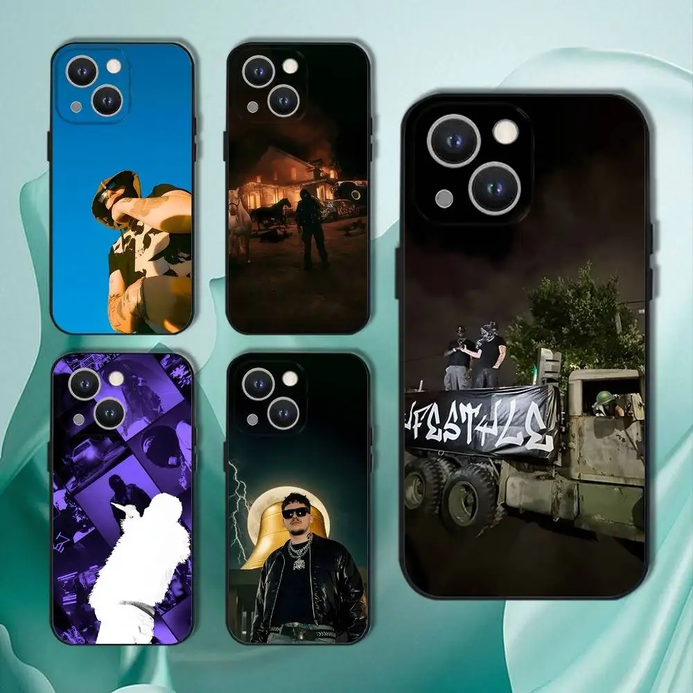 

Y-Yeat Rapper LYFESTYLE Phone Case For iPhone 16,15,14,13,12,11,Pro,XS,Max,XR,Plus,E,SE4,Mini Black Soft Cover