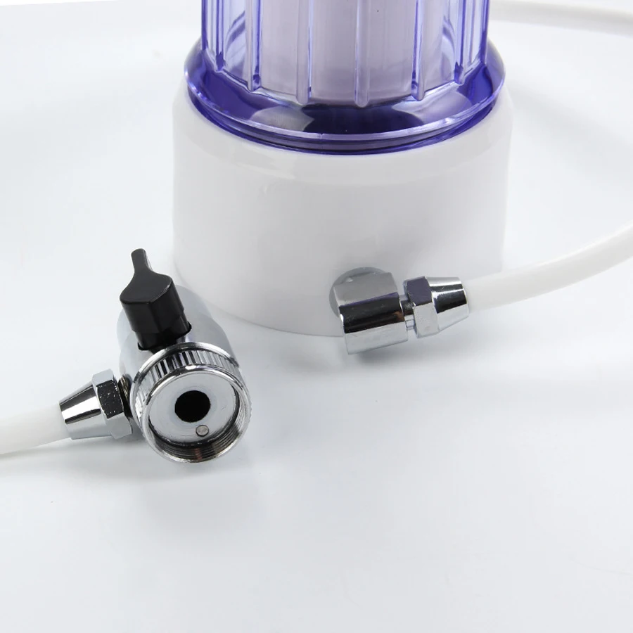 Grifo monomando de acero inoxidable de 20,5mm a 8mm, desviador macho/interruptor de junta de conector/adaptador de válvula de bola/válvula de agua de articulación