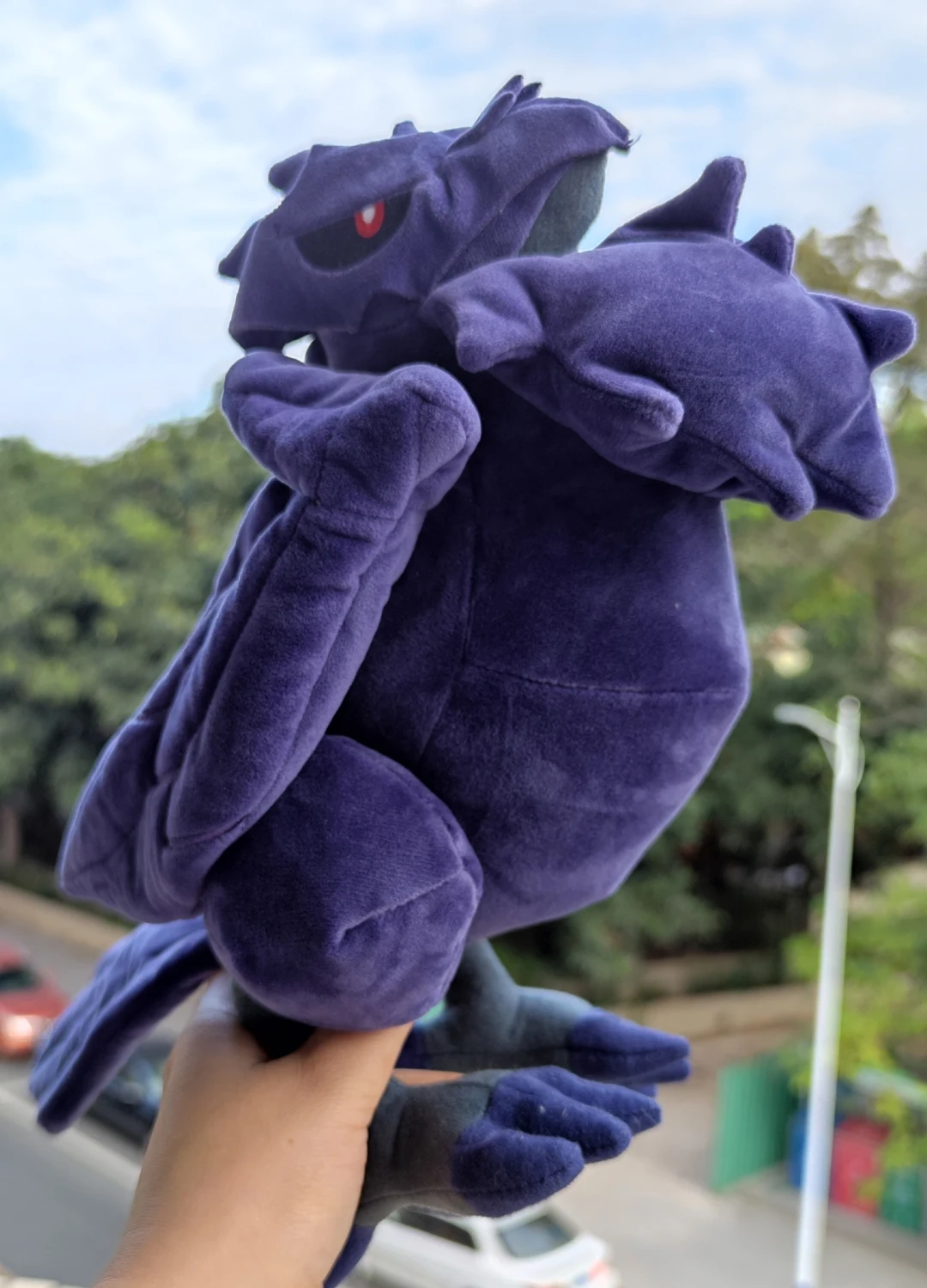 Pokémon Greninja Corviknight Pelúcia Recheada, Novo, 28cm