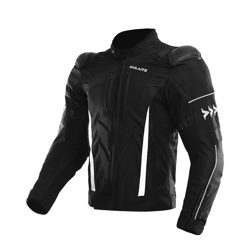 Motorcycle riding jackets Road protection racing overcoat Summer breathable motorcycle gear Men's women's wear-resistant