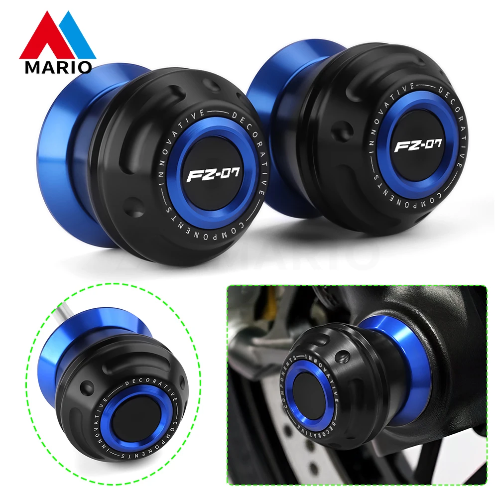 

For YAMAHA FZ07 FZ-07 2014-2021 2022 2023 2024 Motorcycle Accessories Front Wheel Protector Axle Fork Crash Protect Slider