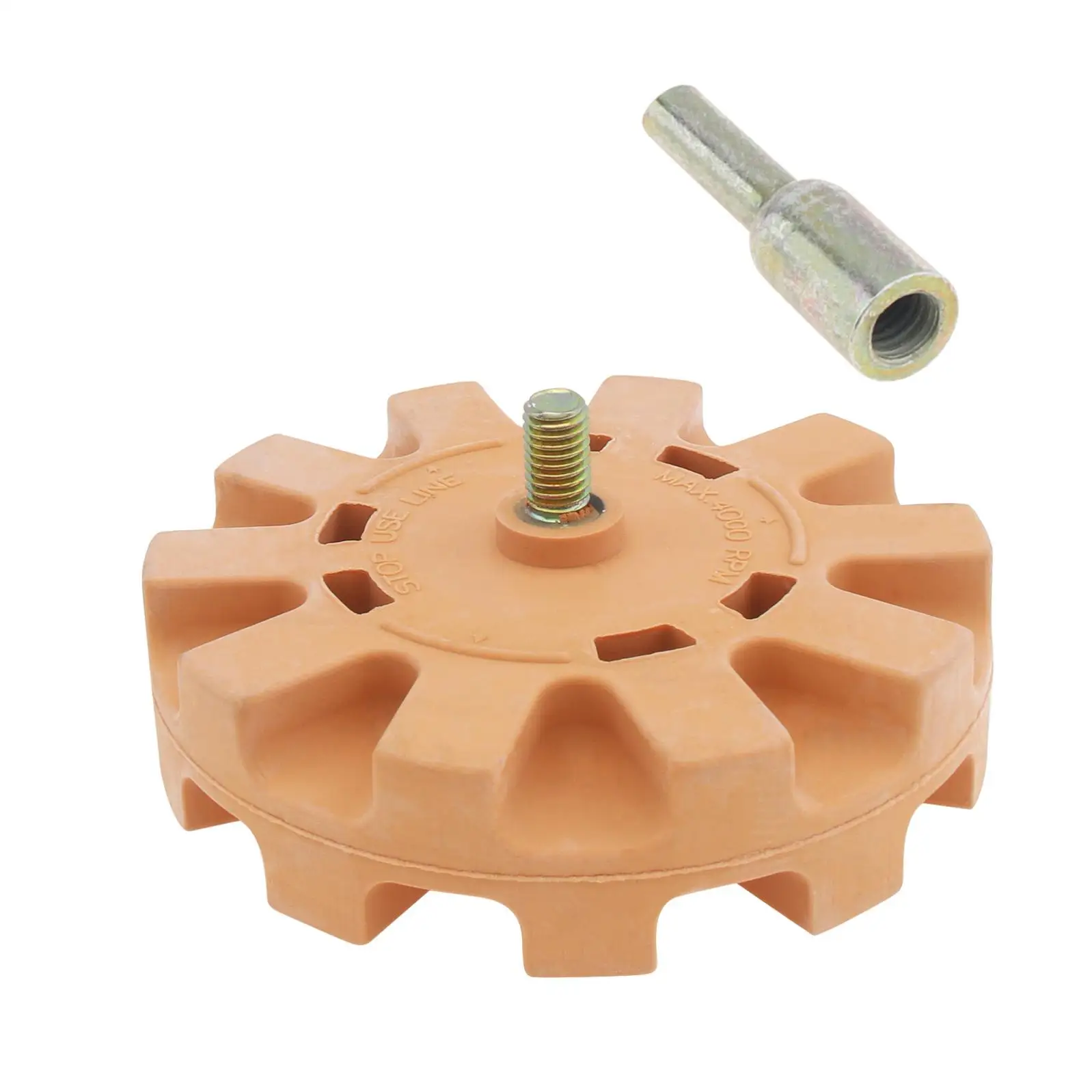 Rimozione della decalcomania da 25mm gomma decalcomanie per ruote in gomma rimozione dell'autoadesivo per auto/barca, strumenti per ruote di rimozione in gomma da 4 pollici