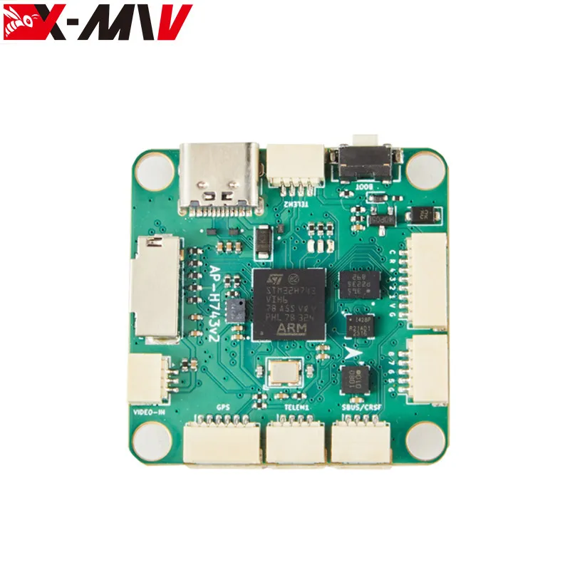 AP-H743v2 Flight Controller, High Performance 30x30 Dual IMU, Support APM/PX4/INAV/BetaFlight