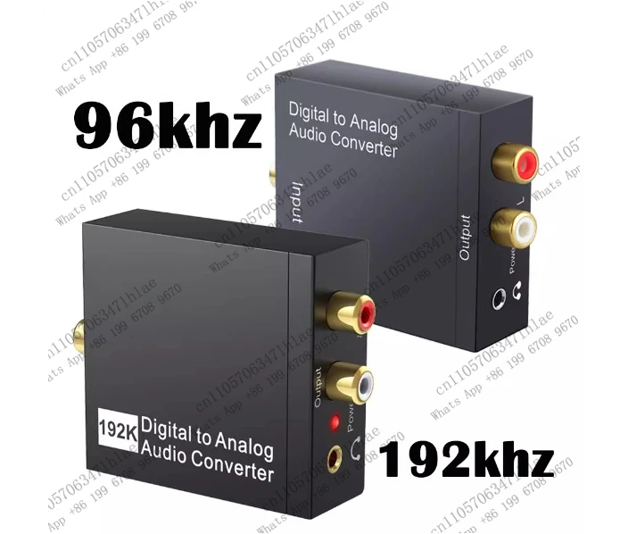 1PCS  192kHz DAC Converter Digital to Analog Audio Convert