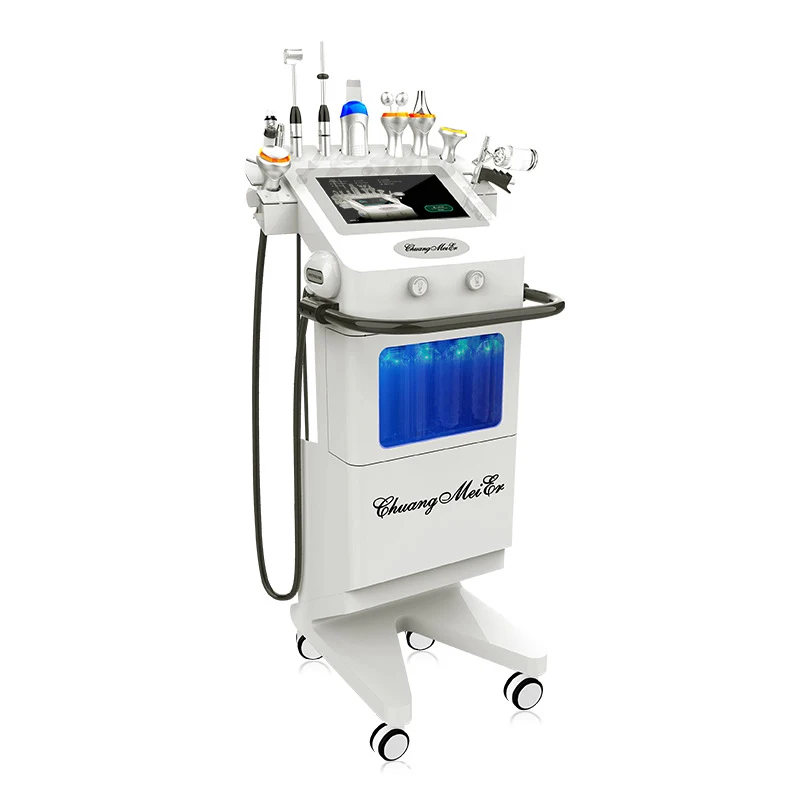 Huidbeheer Uitgebreide water- en zuurstofanalysator met grote bubbels voor gezichtsreiniging, hydratatie en hydratatie