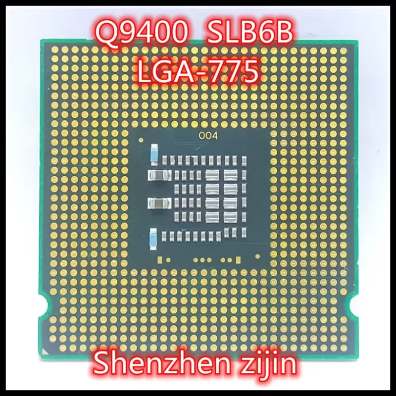 معالج وحدة المعالجة المركزية Q9400 SLB6B 2.6 جيجا هرتز رباعي النواة رباعي الخيوط 6M 95W LGA 775