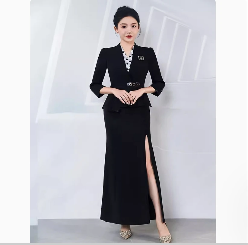 Neue KTV Nachtclub Prinzessin Kleid Hotel Entertainment Club Abnehmen Privatzimmer Arbeit Uniform Techniker Arbeit Kleidung