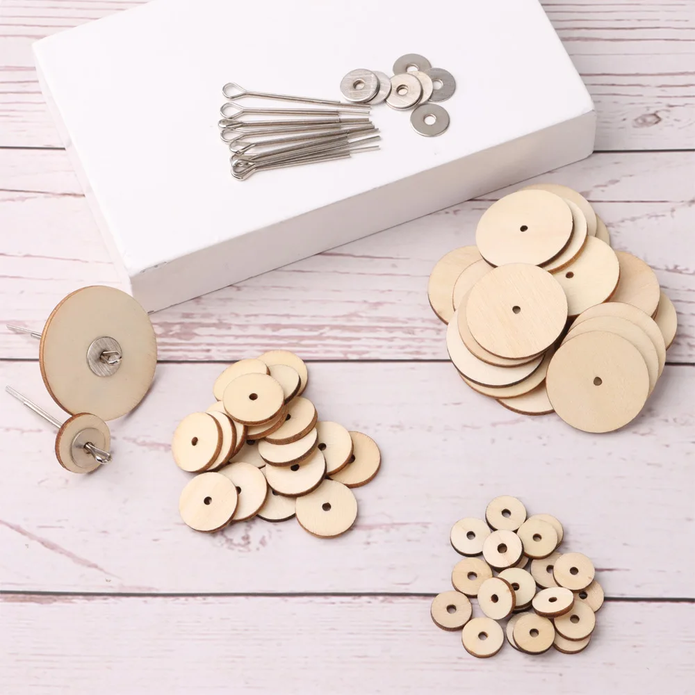 10 Sets Wood Joints Connectors For Handmade Teddy Bear Craft Children Kids Toy DIY Scrapbooking Manual Handicraft Accessory