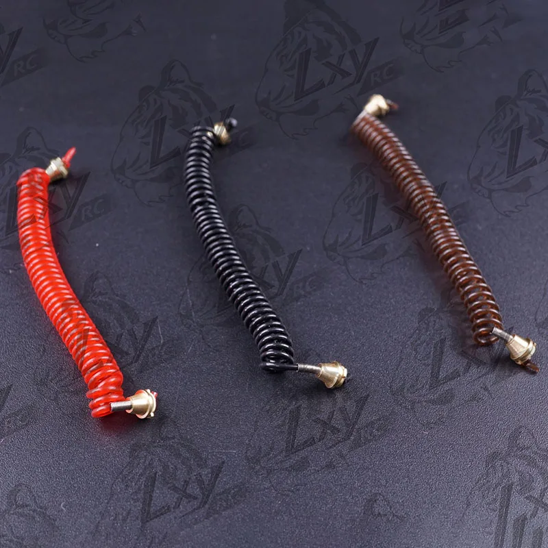 1:14 스케일 플라스틱 시뮬레이션 기관지 오일 파이프 타미야 RC 트럭 SCANIA 770S R620 VOLVO BENZ Arocs MAN TGX 자동차 액세서리