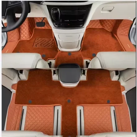 MPV auto decoration carpet floor mat full set diamond patters customized for Kia Carnival Chevrolet Spin