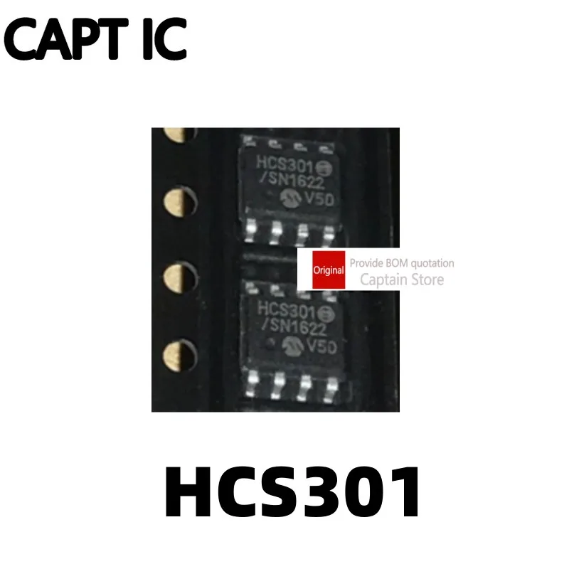 1PCS HCS301-I/SN HCS301 SOP8 encoder chip