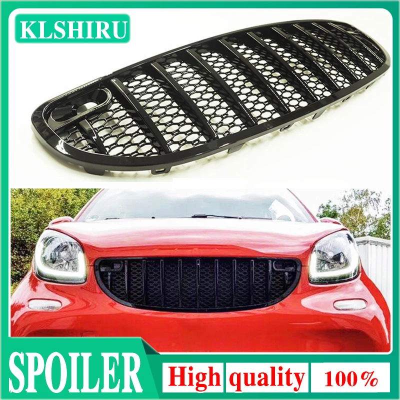 

Car Styling for mercedes New SMART 453 sports edition front racing grille Grill without emblem