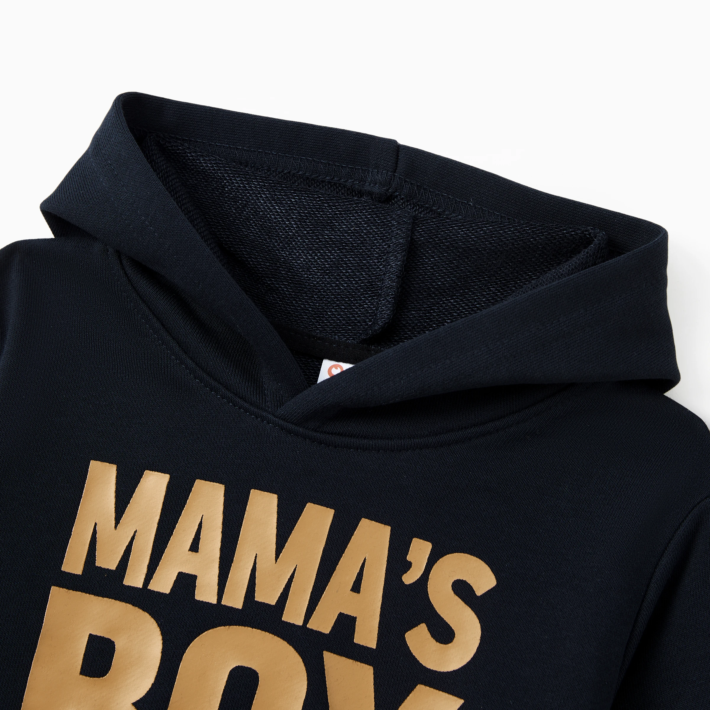 سترة بات بات كاجوال للأم والابن مع جيب الكنغر #4