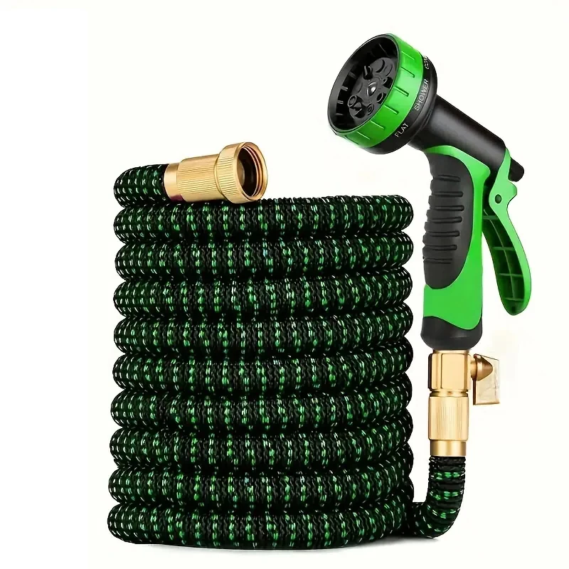 Magic Telescopic Hose, Adjustable Garden Water Gun, Very Convenient For Irrigating Gardens And Watering Flowers。