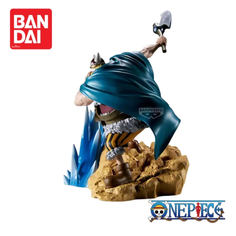 재고 있음 100% 정품 오리지널 반다이 반프레스토 원피스 도리 브로기 애니메이션 상품 액션 피규어 모델 장식품