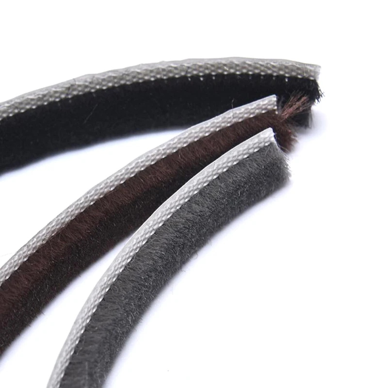 5M Door Window Frame Brush Seal Weather Strip Pile Draught Excluder Insulation