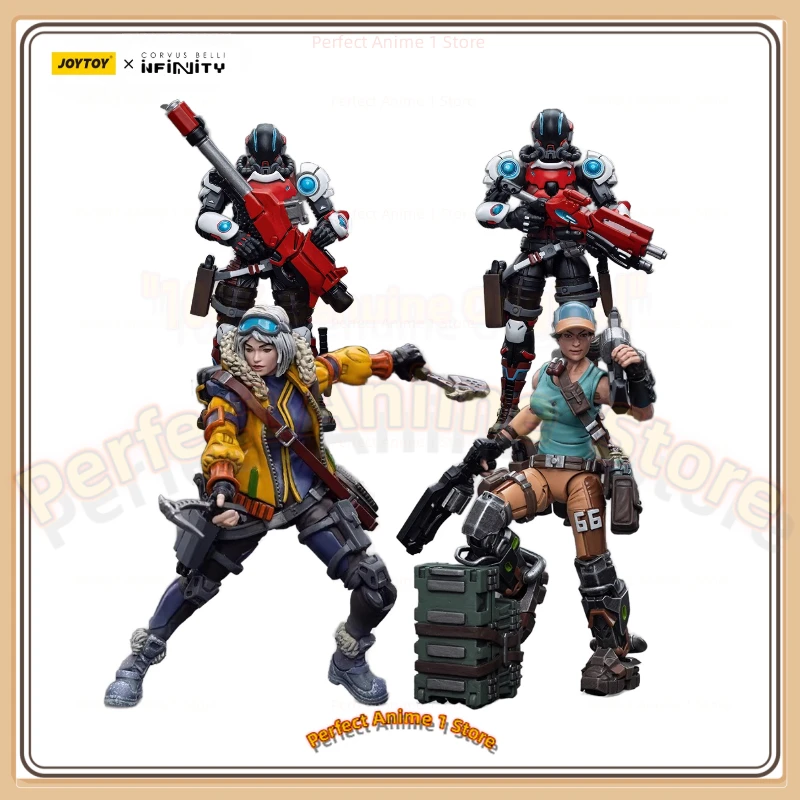 JOYTOY &INFINITY Wildcat Multifunctional Tactical Unit/Harpoon Icebreaker/Monster Truck Driver 4 People 1:18