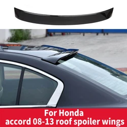 For Honda Accord 2008 2009 2010 2011 2012 2013 Rear Window Roof Car Spoiler Wing High Quality ABS plastic Accessories Stylin