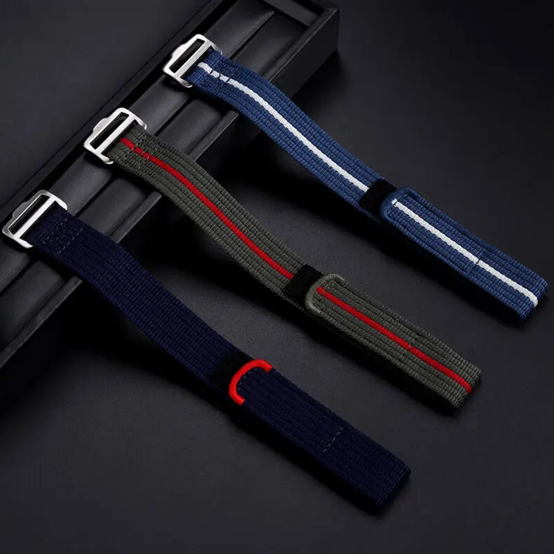 22mm High quality nylon watchband for TUDOR collar hidden FXD /Biwan/1958 series integrated nylon strap for men bracelet strap