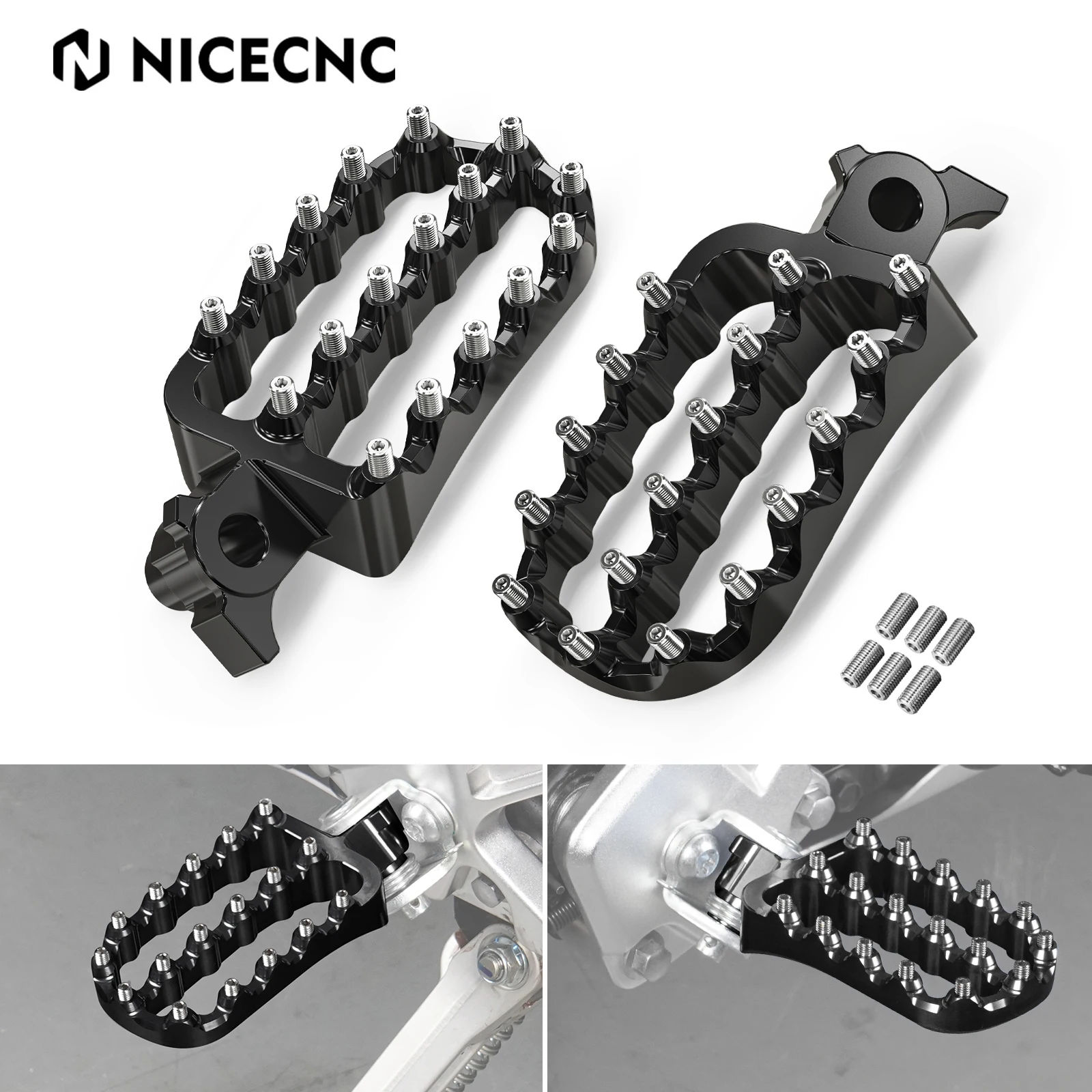 

For Yamaha Tenere 700 2019-2024 CNC Footrests Wided Footpegs Foot Pedal for Yamaha Tenere 700 T700 Rally Edition 2020-2023 2024